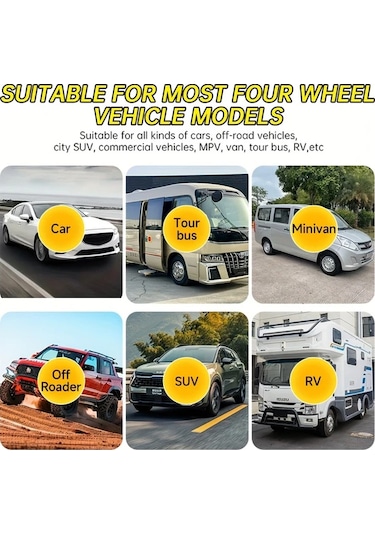 Willowhaven Siyah Sarı 150w Taşınabilir Araç Isıtıcı Nem Alma 12v 24v 36v Karavan Minibüs