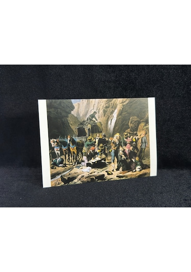1983 Almanya Cehennem Vadisi Soygunu Überfall İm Höllental Schwarzwald Postcard Germany