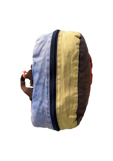 Kaliteli Vintage Tek Gözlü Disayn Sırt Gezi Çantası Kc Harley Bag 5097 Yeşil