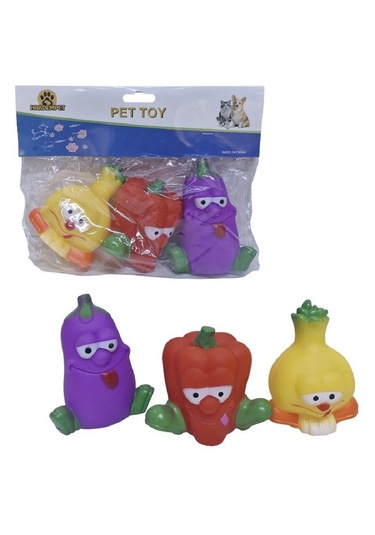 12 Cm 3 Lü Wik Wik Vinil Oyuncak Banyo Oyuncağı 3386