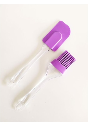 2'li Silikon Spatula Ve Yumurta Fırçası Seti