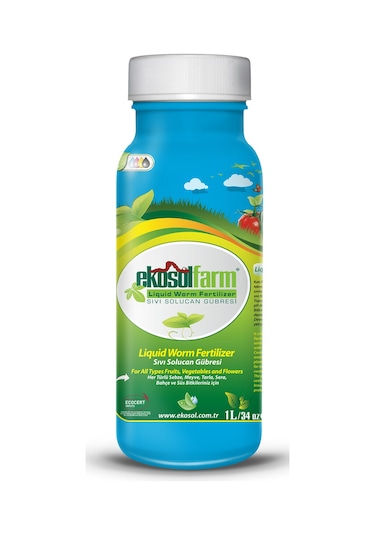 Ekosol Farm Sıvı Solucan Gübresi 1 L