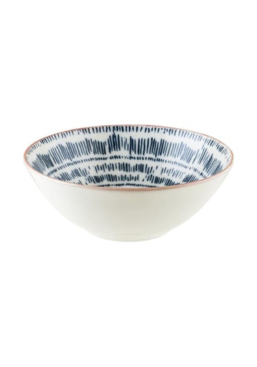 Bonna Blue Pino 24 Parça Yemek Seti Çok Renkli