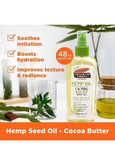 Palmer's Cocoa Butter Formula Hemp Oil Body Oil Rahatlatıcı Vücut Yağı 150 ML