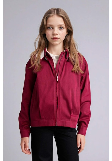 Defacto Twıll Gömlek Kız Çocuk G7043a826spbr506 Bordo-br506
