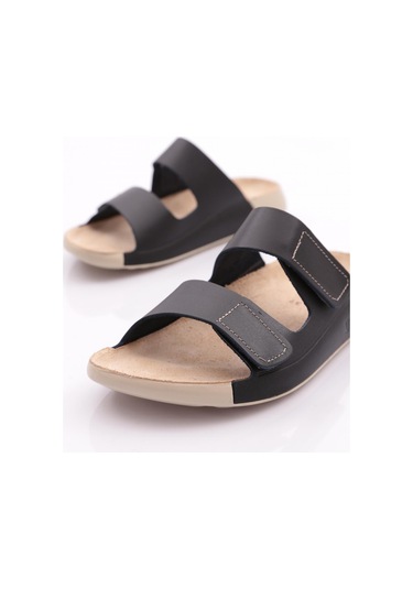 Dgn P27 Kadin Çift Bantli Terlik P27-1512-R1534 Siyah