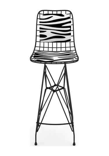 Knsz kafes tel bar sandalyesi 1 li zengin syhbonar sırt minderli 75 cm oturma yüksekliği ofis cafe bahçe mutfak