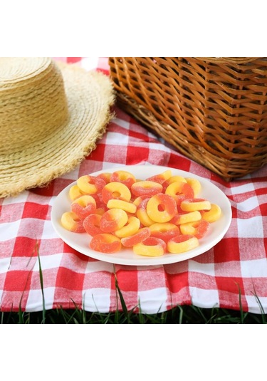 Candy Break Peach Rings Şeftali Aromalı Yumuşak Şeker 113 G