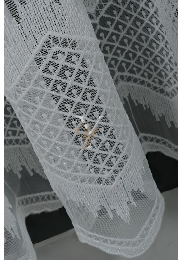 12p9480 Tül Perde V-fikse Ekru