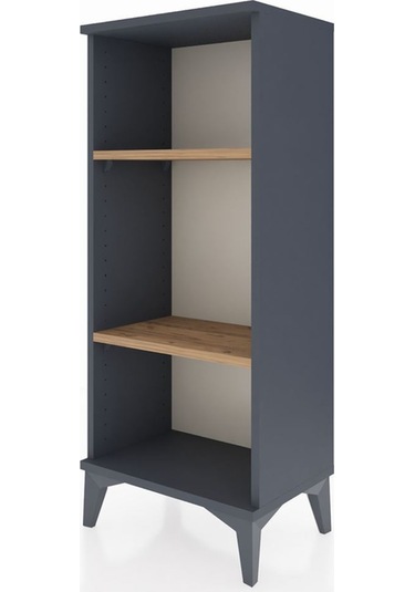 Arges Komodin 2 Raflı 44x30x106 Antrasit-çam Antrasit