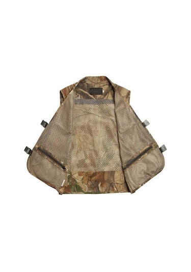 Suntek Erkekler Outdoor Çok Cepli Yelek Fly Fishing Photography - Çöl Kamuflajı Çok Renkli