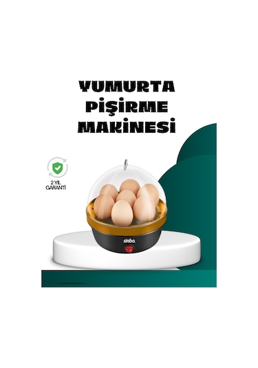 Elektrikli Yumurta Pişirme Makinesi 7 Yumurta Kapasiteli