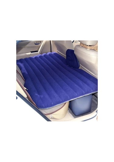 Bestway 67780 Araç İçi Şişme Yatak 12 V Çakmaklık Pompalı 135x13x80cm Mavi