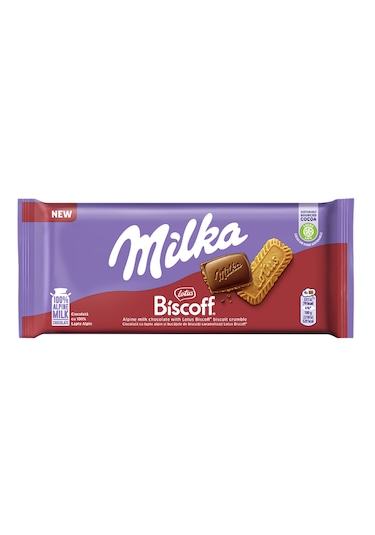 Milka Lotus Biscoff Chocolate 90g