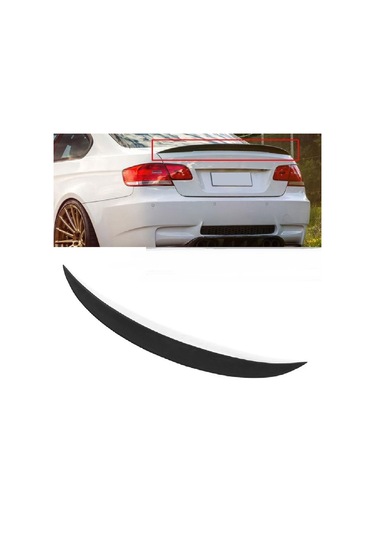 BMW E93 2006-2012 CABRİO PLASTİK BOYASIZ SPOYLER