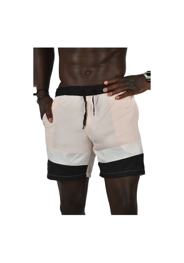 Deepsea Erkek Pudra Micro Kumaş Fileli Deniz Şortu 003 Deepsea Erkek Pudra Micro Kumaş Fileli Deniz Şortu 003