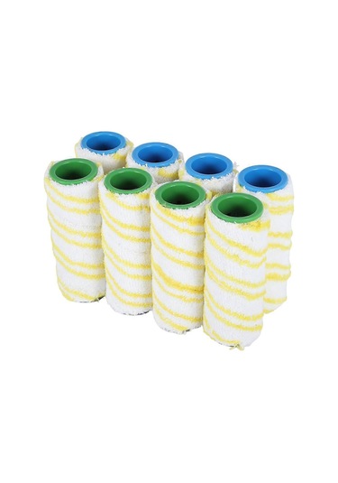 Fc5 Fc7 Fc3 Fc3d Elektrikli Zemin Temizleyici İçin 8 Adet Rulo Fırça Yedek Aksesuarı