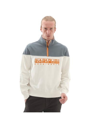 Napapijri B-saturnia Hz Sweatshirt - Np0a4ıchn1a1-10237 Beyaz