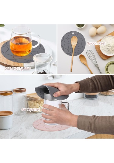 Sıcak Tencere İçin Silikon Bardak Altlıkları, Mutfak İçin Isıya Dayanıklı Bardak Altlıkları Diğer