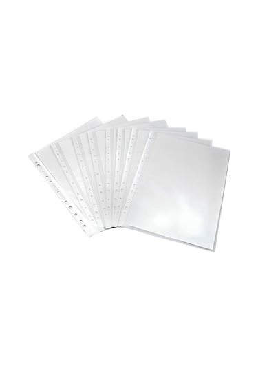 N'pratik Eco Şeffaf Poşet Dosya - 10 Paket 1000 Adet Dayanıklı Ve Kullanışlı