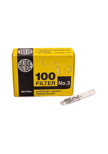 Heibe 5mm Kağıt Pipo Filtresi 100 Adet 301100