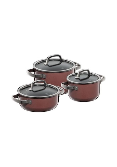 Wmf Fusiontec Rose Quartz Tencere Seti 3 Parça Pembe