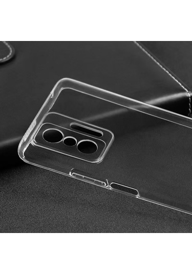 Xiaomi Mi 11T 5G Kılıf Zore Şeffaf İnce ve Esnek Süper Silikon Kılıf