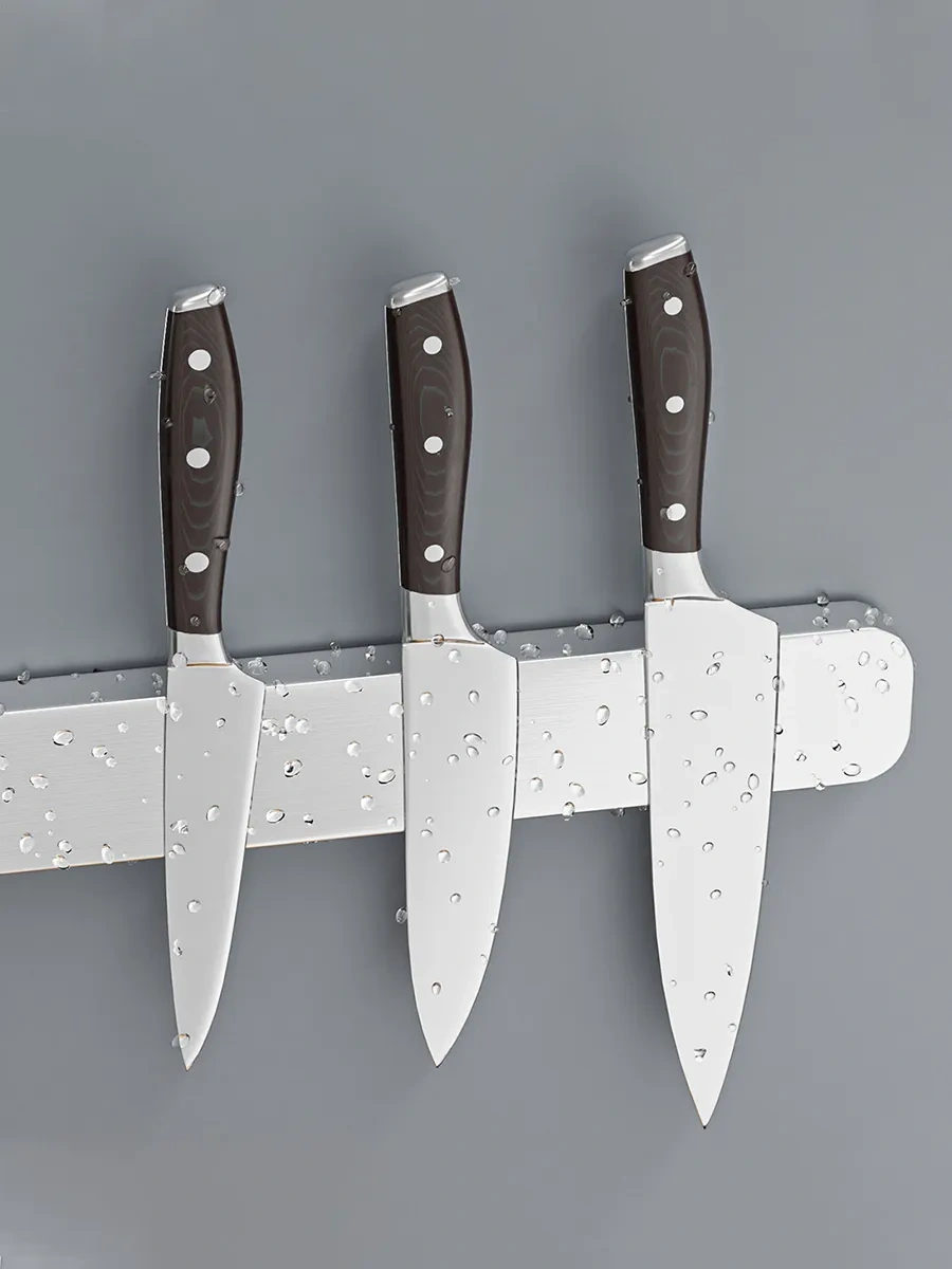 Xınest Manyetik Bıçak Tutucu, 50 Cm Uzunluğunda 295558030 GÜMÜŞ