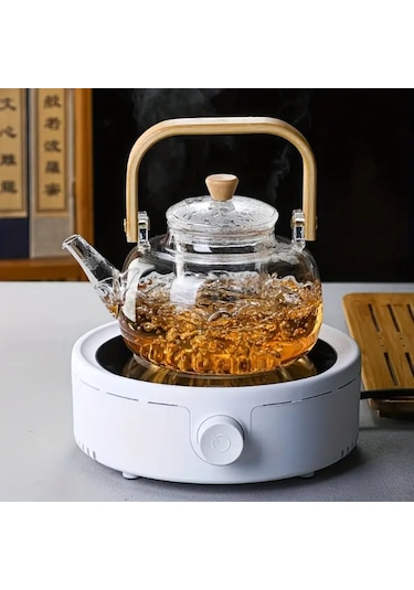 Ahşap Saplı Cam Filtreli Demlik Diğer