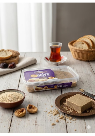 Atayname Eski Usül El Yapımı Üzüm Pekmezli Helva 300 G