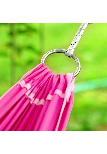 Indirimsmart Bundera Kamp Hamağı Piknik Hamağı Bahçe Balkon Cep Outdoor Hamak