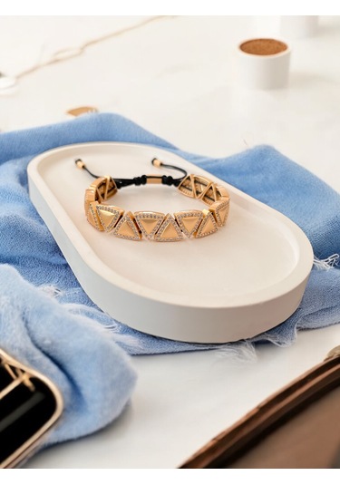 Jujuy Çelik Tasarım Model Bileklik Model 8 Bronz