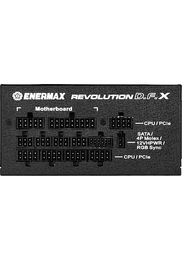 Enermax Revolution D.F.X 1200 W 80+ Gold Full Modüler 120 MM Fan ARGB Güç Kaynağı