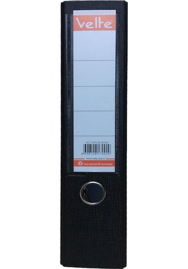 Velte Klasör Geniş Siyah 1 Adet
