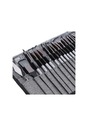 HANNAH 24 PARÇA AKRİLİK YAĞLIBOYA SULUBOYA FIRÇA SETİ