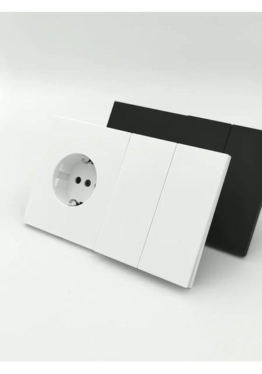 Tocterra Beyaz, Aydınlatmasız Anahtarlı Priz 450932260 582