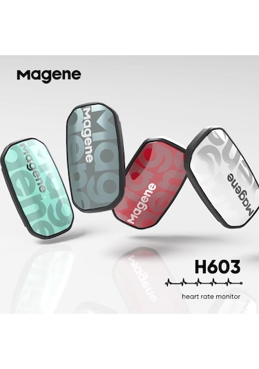 Magene H603 Göğüs Nabız Bandı Beyaz