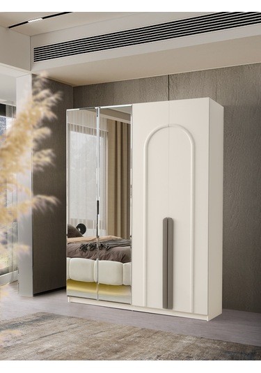 Barcelona Mdf 4 Kapılı Dolap Aytaşı