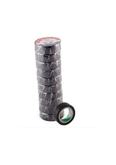 Alfa Alf 0193 Elektrik Bandı Siyah 18X19X3 Mm 10 'lu