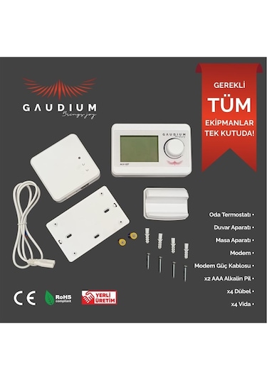 Gaudium ALV-127 Kablosuz Oda Termostatı