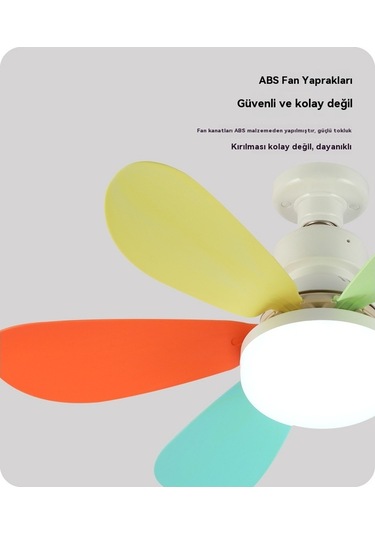 Aurora Vidalıfan Lambasıyatak Odasıenerji Tasarruflu Tavan Avizesi Beyaz