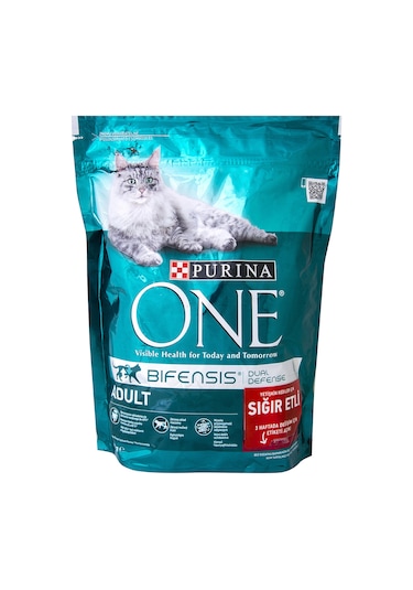 Purina One Sığır Etli yetişkin kedi maması 800 G