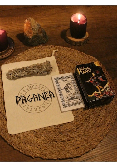 Vintage Tarot Destesi - 78 Kart