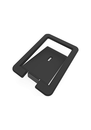 Flybuy Hoparlör Destek Tabanı - Masaüstü Alt Standı - Siyah Karbon Çelik