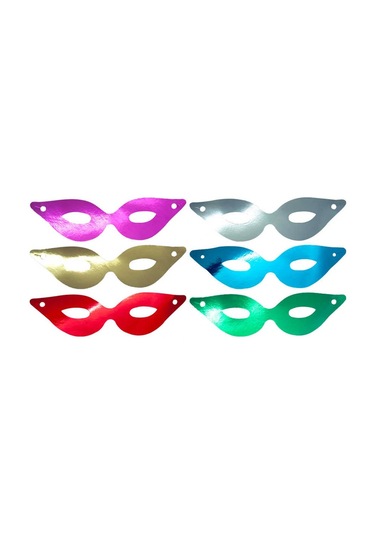 Supertrendjoy Yılbaşı Parti Maskesi 12'li