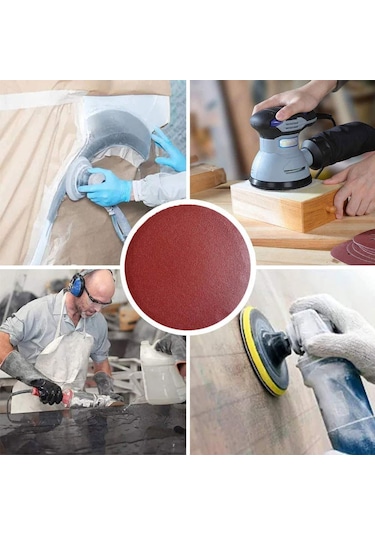 Ugr Cırt Zımpara Seti Matkap Aparatı Gözlük 115 Mm 125 Parça N11.6968