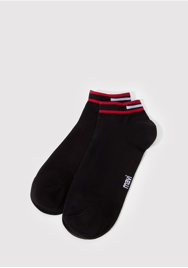 Mavi - Siyah Patik Çorap 0911609-900 Siyah