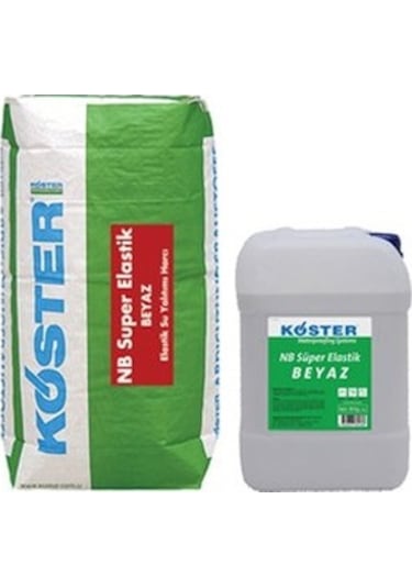 Köster Nb Super Elastik Beyaz Uv Dayanımlı Elastik Su Yalıtımı