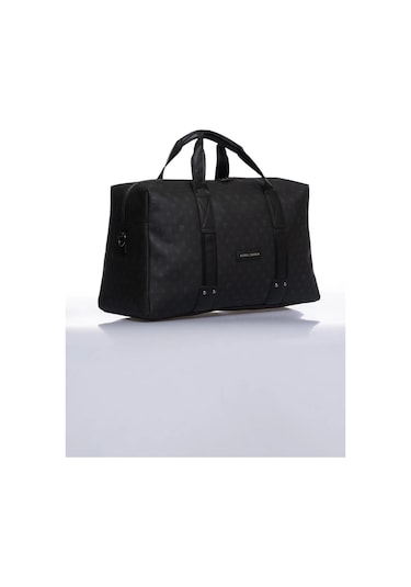 Pierre Cardin Unisex El Valizi ve Spor Çantası Siyah PC1205