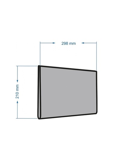 A4 U Tipi Dikey Pleksi Föylük